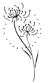 Lily Tattoo Sketch, Tokyo Ghoul Flower, Spider Lily Tattoo, Tokyo Ghoul Drawing, Lily Tattoo Design, Lilies Drawing, Spider Lily, Magic Tattoo, Lily Tattoo