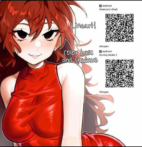 Rendering Ibispaint Brush, Ibis Paint Brushes Qr Code, Rendering Brush Ibis Paint, Ibispaint X Brushes Qr Code, Ibispaint Brush Code, Digital Art Brushes, Ibis Paint Qr Code, Ibis Pens, Code Brush