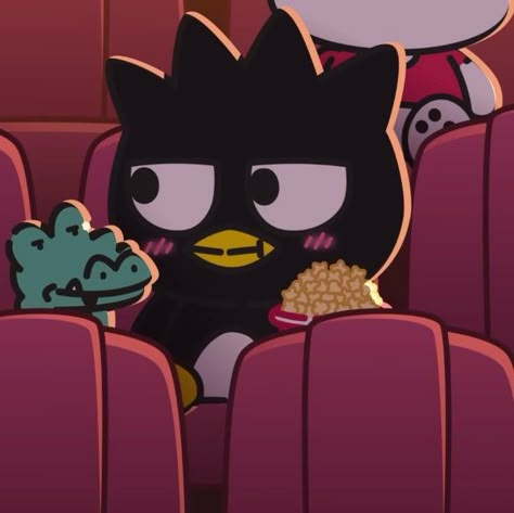 Kuromi Badtz Maru Matching, Kuromi X Batzmaru, Kuromi And Her Boyfriend, Kuromi And Batzmaru Matching Pfp, Batzmaru And Kuromi, Badz Maru And Kuromi Matching Pfp, Batz Maru And Kuromi Matching Pfp, Kuromi Batzmaru, Badtz Maru And Kuromi Matching Pfp