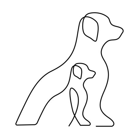 Continuous one line pet dog outline vector art drawing and world wildlife Day single line art vector illustration design World Wildlife Day, Single Line Art, Art Vector Illustration, Dog Outline, Wildlife Day, Line Art Vector, Single Line, Cityscape Photos, Logo Banners