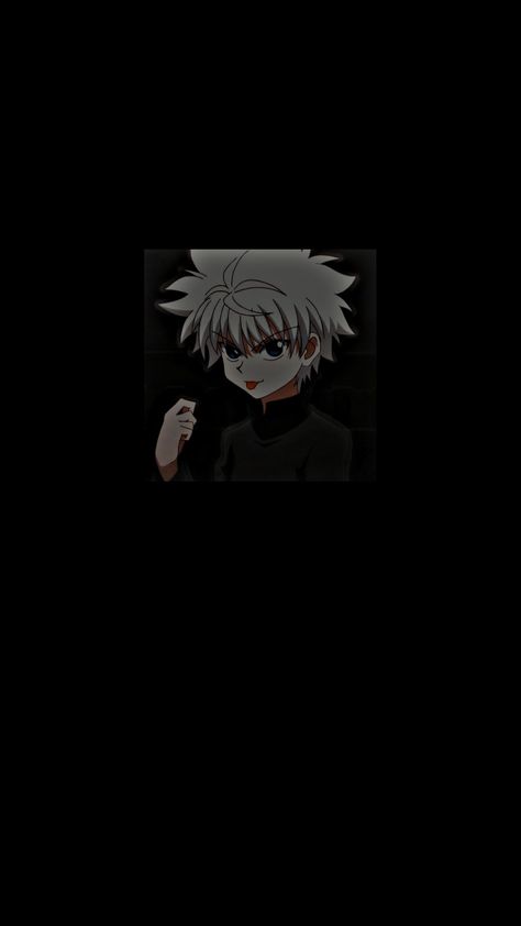 Killua Black Wallpaper, Killua Wallpaper Dark, Memory Illustration, Anime Mouths, Dog Logo Design, Japanese Wallpaper Iphone, Hulk Art, Dark Black Wallpaper, Tøp Wallpaper