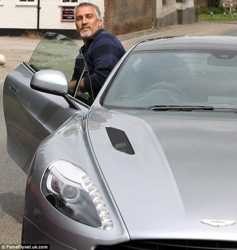 The Great British Bake Off's Paul Hollywood 'signs up for show about cars and motorcycles' Paul Hollywood Pictures, New Aston Martin, Paul Hollywood, Glitter Phone Wallpaper, Aston Martin Vantage, British Bake Off, Scammer Pictures, Doctor Picture, Hollywood Sign