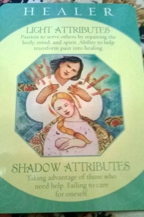 Healer Archetype, Archetype Cards, Carolyn Myss, Carl Jung Shadow, Soul Contracts, Caroline Myss, Yogi Bhajan, Tarot Magic, Angel Guide