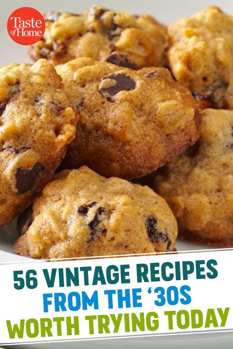 Old Style Recipes, Dessert Now Dinner Later Recipes, Vintage Recipes Lost, Country Living Recipes, Vintage Food Recipes, 1930s Food Recipes, Old Country Recipes, Vintage Easter Recipes, Food And Drink Recipes Easy