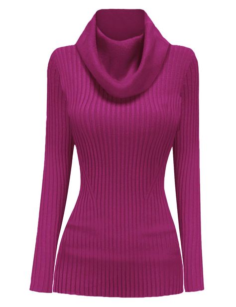 Bodycon Sweater, Slim Sweater, Sweater Fits, Knit Sweaters, Sweater Collection, Knit Long Sleeve, Cowl Neck Sweater, Ribbed Sweater, Long Sleeve Knit