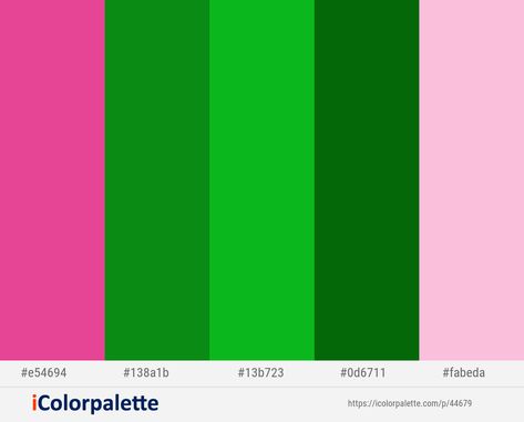 Pink Green And Black Color Palette, Fuschia And Green Color Palette, Pink Red Green Color Palette, Hot Pink And Green Color Palette, Magenta Green Color Palette, Orange Magenta Green Color Palette, Pantone Palette, Claret Red, Pink Palette