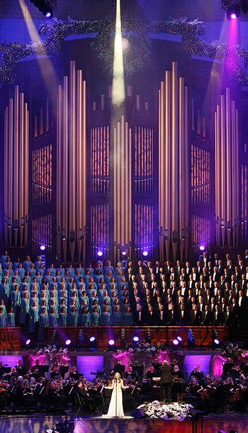 Tabernacle Choir, Orchestra Concert Features Laura Osnes, Martin Jarvis - Church News and Events Church Choir Aesthetic, Pipe Aesthetic, Industrial Pollution, Orchestra Concert, Laura Osnes, Orchestra Concerts, Tabernacle Choir, Live Songs, Spiritual Music