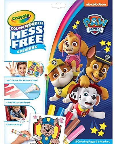 Crayola colour wonder mess free colouring set PAW PATROL : Amazon.co.uk: Toys & Games Paw Patrol Characters, Paw Patrol Toys, Paw Patrol Coloring, Color Wonder, Paw Patrol Coloring Pages, Wonder Book, Diy Cake Topper, Paw Patrol Nickelodeon, Page Marker