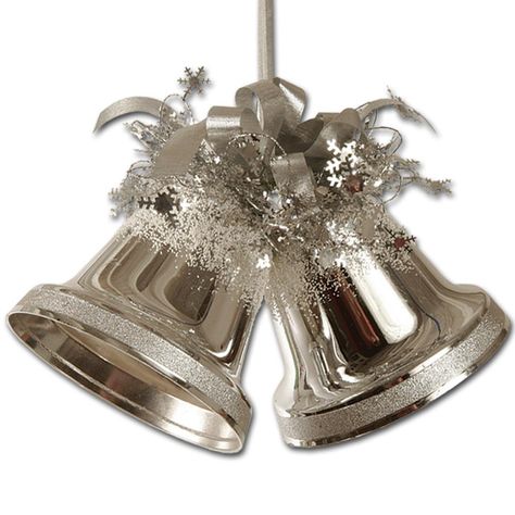 Silver Bells Christmas, Bell Pictures, Silver Christmas Decorations, Decorations Balloons, Carol Of The Bells, American Christmas, Favorite Christmas Songs, Traditional Colonial, Christmas Concert