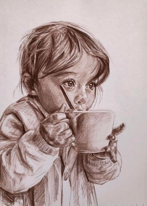 Pen Art Drawings, Portraiture Drawing, Pencil Drawings Easy, Arte Sketchbook, Pencil Art Drawings, Art Drawings Sketches Creative, Art Inspiration Painting, A Pencil, Drawing Tutorials