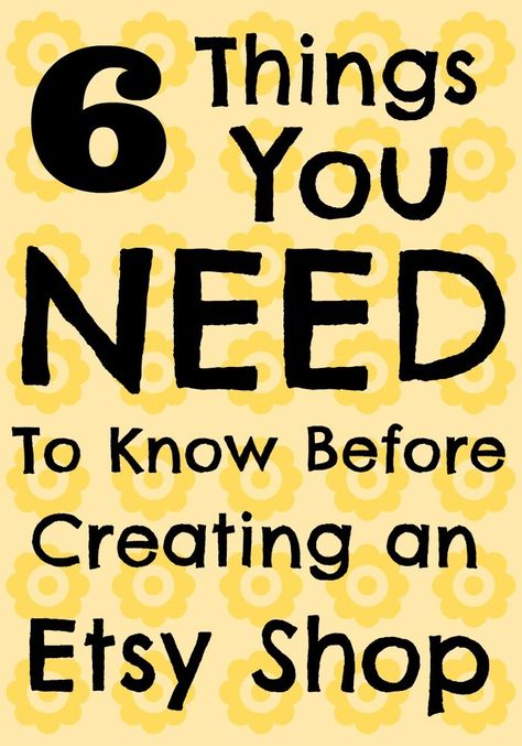 6 Things You Need to Know Before Creating an Etsy Shop – Indie Crafts Etsy Marketing, Etsy Success, Etsy Business, Inbound Marketing, Craft Business, Handmade Business, Jewelry Business, Make Money From Home, Crafts To Sell