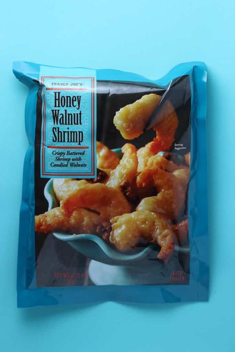 Trader Joe's Honey Walnut Shrimp review #traderjoes Trader Joes Frozen Food, Trader Joes Food, Frozen Pasta, Walnut Shrimp, Trader Joe's Products, Honey Walnut, Trader Joes Recipes, Honey Walnut Shrimp, Trader Joe’s