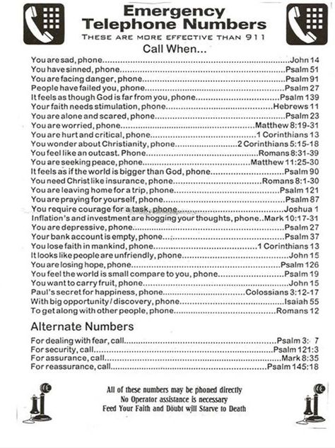 Emergency Bible Telephone Numbers  The Bible provides support for all of life's difficulties  #Bible #motivation Bible Emergency Numbers, Love The Lord, Spiritual Inspiration, Read Bible, Verse Quotes, Bible Verses Quotes, Christian Life, Bible Scriptures, Way Of Life