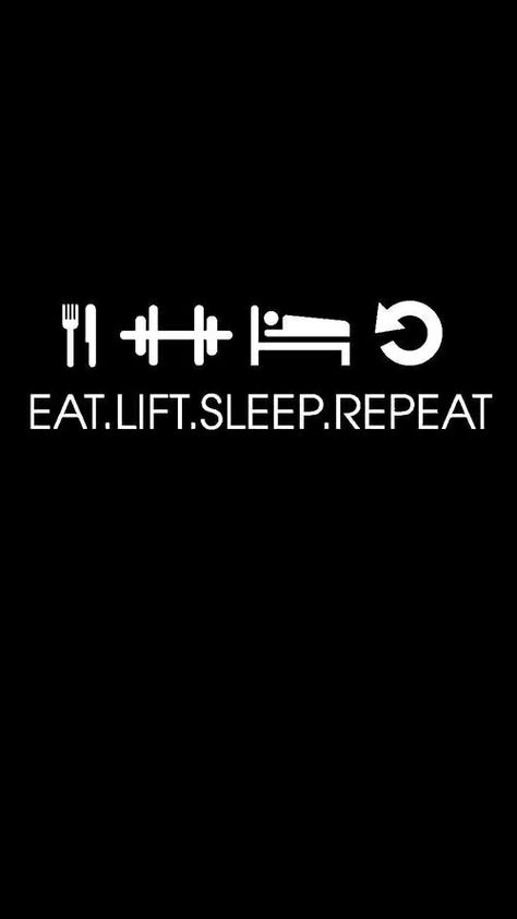 Eat Sleep Repeat, Gym Quote, Gym Memes, Gym Inspiration, Gym Humor, Fitness Motivation Quotes, Workout Humor, Health Motivation, I Work Out