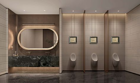 Public Bathroom Interior Design, Public Shower Design, Hotel Wc Design, Public Restroom Interior Design, Public Toilet Design Plan, Public Washroom Design, Hotel Toilet Design, Public Toilet Interior, Public Bathroom Design