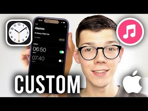 record your own alarm on iphone - Recherche Google How To Make A Custom Alarm Sound, Alarm App, Clock Sound, Electronics Basics, Alarm Set, Random Things, How To Use, Ipad, Sound