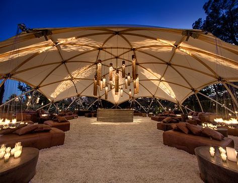 Weddings Private Parties & Hospitality - The Dome Company Bamboo Structure, Book Exchange, Tent Design, Luxury Tents, Dome House, Craftsman Bungalows, Meeting Place, Geodesic Dome, Shade Structure