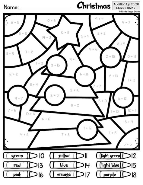 Need festive math activities for December? These number coloring pages are great for reinforcing math concepts while kids enjoy holiday-themed pictures. Save this for easy access to fun holiday math worksheets! Christmas Math Worksheets 2nd Grade, Winter Activities For School Age Kids, Math Christmas Activities, Christmas Math Worksheets Kindergarten, December Worksheets, Bluey Crafts, January Coloring Pages, December Coloring Pages, Preschool Christmas Worksheets