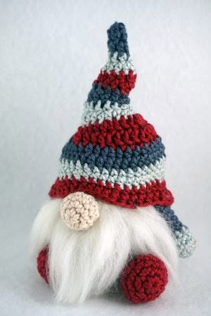 Christmas Gnome – Amigurumi Crochet Pattern | Gnome Amigurumi, Crochet Xmas, Crochet Christmas Decorations, Crochet Amigurumi Free, Holiday Crochet, Gnome Patterns, Crochet Christmas Ornaments, Christmas Crochet Patterns, Crochet Toys Patterns