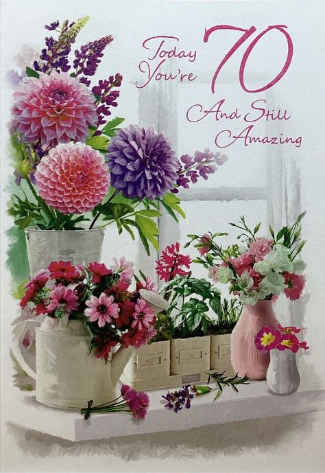 70th Birthday Images, 70th Birthday Wishes, Happy Birthday Wishes For Her, Birthday Wishes For Women, Birthday Wishes For Her, Happy Birthday Flowers Wishes, Happy Birthday Woman, 70th Birthday Card, Birthday Greetings Friend