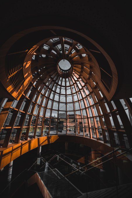 Liverpool - Liverpool Central Library (Top Floor) Central Library, Top Floor, Liverpool, Beautiful Places, Fair Grounds, Travel