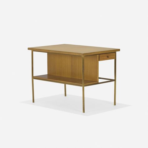 Paul McCobb. Irwin Collection occasional table, model C8702. 1952 Paul Mccobb, Occasional Table, Grand Rapids, Side Table, Brass, Furniture, Home Decor, Design, Home Décor