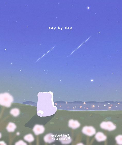 Sleepy Daze, Watercolor Wallpaper Phone, Take It Day By Day, Cute Wallpapers For Ipad, It Day, Basic Workout, Iphone Wallpaper Kawaii, Phone Inspiration, Iphone App Layout