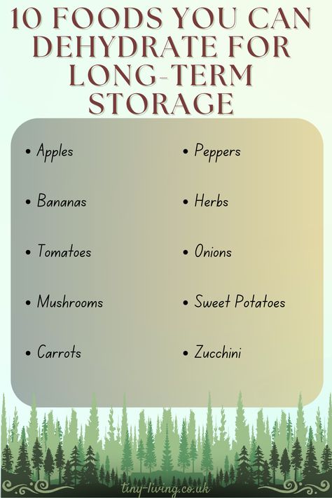 Fruits, vegetables, meats, herbs – learn how to dehydrate food for long-term storage. #foodpreservation #dehydration #offgrid Preserve Food, Long Term Storage, Dehydrated Food, Homestead Survival, Dehydration, Preserving Food, Fruits Vegetables, Homemade Recipes, Sweet Potato