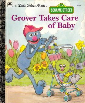 Grover Takes Care of Baby | Muppet Wiki | Fandom Grover Sesame Street, Childhood Ruined, Sesame Street Books, Sesame Street Muppets, Childhood Books, Golden Book, Jim Henson, Little Golden Books, Vintage Children's Books