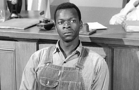 BROCK PETERS (1927 – 2005), who was born on July 2nd. He is best known for playing the role of Tom Robinson in the 1962 film To Kill a Mockingbird. He also gained recognition among Star Trek fans for his portrayals of Fleet Admiral Cartwright in two of the Star Trek feature films and Joseph Sisko, father of Benjamin Sisko, in Star Trek: Deep Space Nine and for his role as Hatcher in Soylent Green. Tom Robinson, Mocking Bird, Classic Actors, Literary Elements, Kill A Mockingbird, Film Fashion, Black Actors, To Kill A Mockingbird, Man Vs