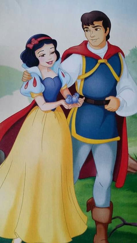 *SNOW WHITE & PRINCE FERDINAND ~ Snow White and the Seven Dwarf's, 1937 Prince Of Snow White, Snow White And Her Prince, Snow White And Prince Florian, Snow White And Florian, Prince Florian, Snow White Pictures, Rapunzel Outfit, Snow White Characters, Snow White 1937