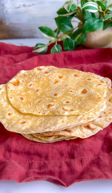 Tortillas Recipe with Butter Heb Butter Tortillas Recipe, Butter Tortilla Recipe, Tortilla Recipe With Butter, Coconut Appetizers, Butter Tortillas, Fusion Tacos, Taco Appetizers, Homemade Tortilla Recipe, Maldon Sea Salt Flakes