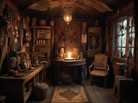 Interior of a voodoo fortune tellers | Premium AI-generated image Fortune Telling Room, Fortune Teller Room, Witchy Party, Fortune Tellers, Fantasy Book, Free Business Card Mockup, Fortune Telling, Fortune Teller, Business Card Maker