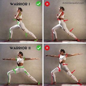 Yoga Cues, Gym Form, Warrior Poses, Yoga Kundalini, Correct Posture, Yoga Tutorial, Yoga Beginners, Yoga Techniques, Fitness Plan