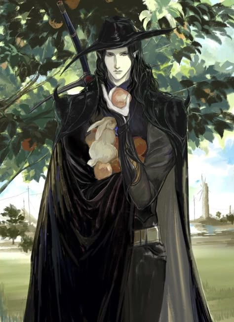 Vampire Hunter D, Vampire Hunter, On Tumblr, Tumblr, Anime, Black, Art