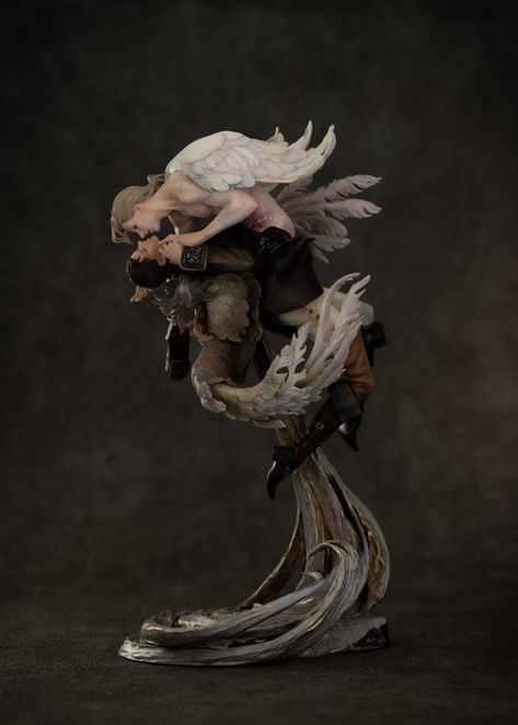 Original Character - Return to Innocence - 1/8 (Urokomon) | MyFigureCollection.net Earthy Colors, Funky Art, Sculptor, Banner Design, Pose Reference, Drawing Reference, Dark Art, Persona, Sculpture Art