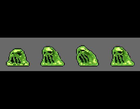 ArtStation - Pixel Slime, Jari Hirvikoski Slime Games, Game Programming, Pixel Art Characters, Pixel Art Games, Pixel Art Design, Retro Gaming, Graphic Poster, Game Character, Fun Stuff