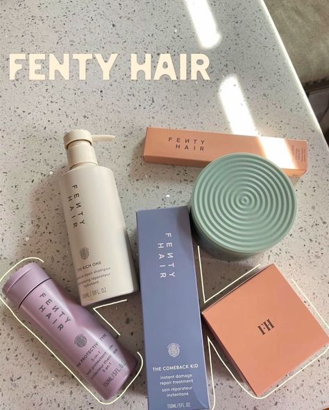 fenty hair Starter pack for healthier hair. Can’t wait to see how my hair likes these products Shampoo + Conditioner Heat Protectant Deep Moisture Conditioner Edge Control + Edge Brush #fentyhair #hairproducts #healthyhair #haircare #fentyhaul #naturalhaircare #fyp #explorepage #fentybeauty #blackcontentcreators Fenty Hair Products, Fenty Hair, Edge Brush, Natural Luxury, Hair Kit, Edge Control, Hair Things, Heat Protectant, Healthier Hair