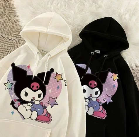 NEW! On our site : Best Kpop Shop ✨ Sweatshirt Sanrio! • Pull/Sweatshirt Sanrio - Kuromi (special edition) 🎁 • For the price or more precision, ⚠️Everything is on our site⚠️ Thank you. 😊 (The price is also on the post if you click on it) #kpop #sanrio #hellokitty #kuromi #viral Kuromi Character, Ladies Hoodies, Kuromi Cartoon, Cartoon Hoodie, Anime Sweatshirt, Sanrio Kuromi, Winter Pullover, Hoodie Women, Oversized Hoodie