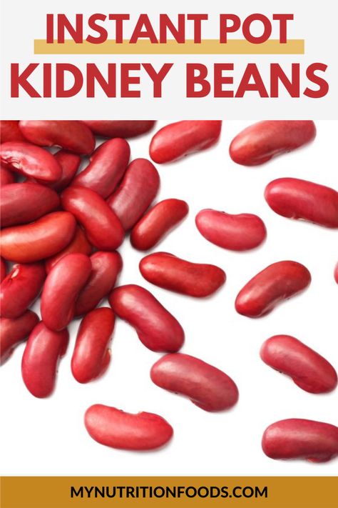 Discover how to cook perfect Instant Pot Kidney Beans with our quick & easy guide! Flavorful, healthy beans in no time. Learn more now. Cooking Kidney Beans, Healthy Beans, Modern Kitchen Appliances, Freezer Burn, Red Kidney Bean, Nutritional Value, Kidney Beans, Quick Guide, Pressure Cooking