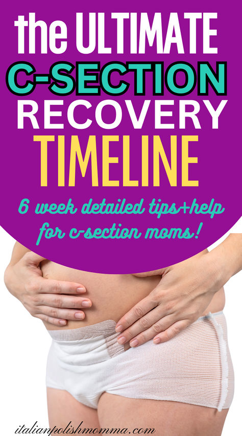 c-section recovery timeline and a week by week honest tips to recover fast after a c-section C Section Exercise, C Section Recovery Essentials, Hospital Bag Checklist C Section, Hospital Bag C Section, C Section Hospital Bag, Planned C Section, C Section Tips, C Section Recovery Timeline, Healing From C Section