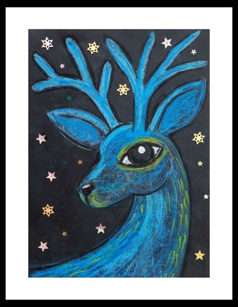 Art Projects With Oil Pastels, Chalk Pastel Christmas Art, Christmas Oil Pastel Drawings, Winter Oil Pastel Art, Kids Oil Pastel Art Ideas, Christmas Oil Pastel Art, Oil Pastel Drawings Easy For Kids, Oil Pastel Christmas Art, Chalk Pastel Art Ideas Easy