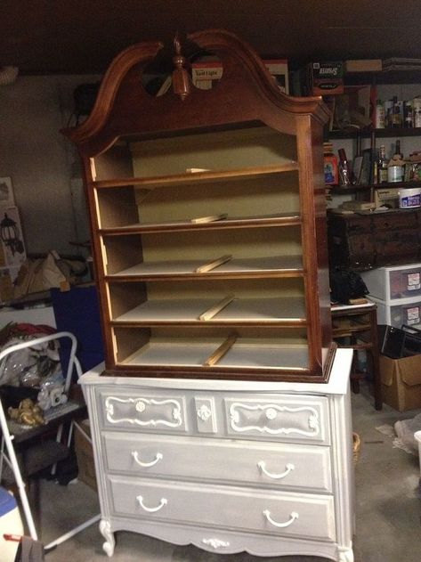 combining two mismatched dressers, chalk paint, painted furniture Painted Bedroom Furniture, Furniture Website, Inexpensive Furniture, Pallet Furniture Bedroom, Furniture Rehab, Design Apartment, Plywood Furniture, Apartment Furniture, Antique Wood