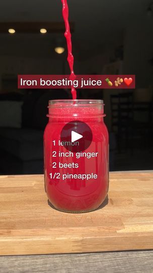 Beet Juice Recipes, Liquid Cleanse, Crohns Diet, Beet Juice Recipe, Iron Absorption, Pineapple Ginger, Healthy Juice Drinks, Anti Inflammation Recipes, Juicy Juice