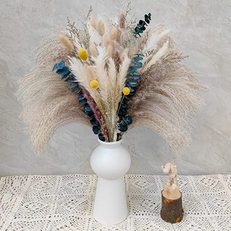 Bouquet Home Decor, Pampas Grass Bouquet, Dried Flowers Wedding, Dried Pampas, Pampas Grass Decor, Grass Decor, Mothers Day Decor, Dried Bouquet, Dry Plants