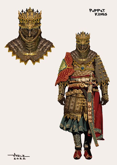 ArtStation - PUPPET KINGS, Hocheol Ryu ⚡WELZ⚡ Byzantine Character Design, Sharp Armor, Heavy Armor Character Design, African Knight, Kings Armor, Oathbreaker Paladin, Byzantine Armor, Cool Wizard, Ouzo