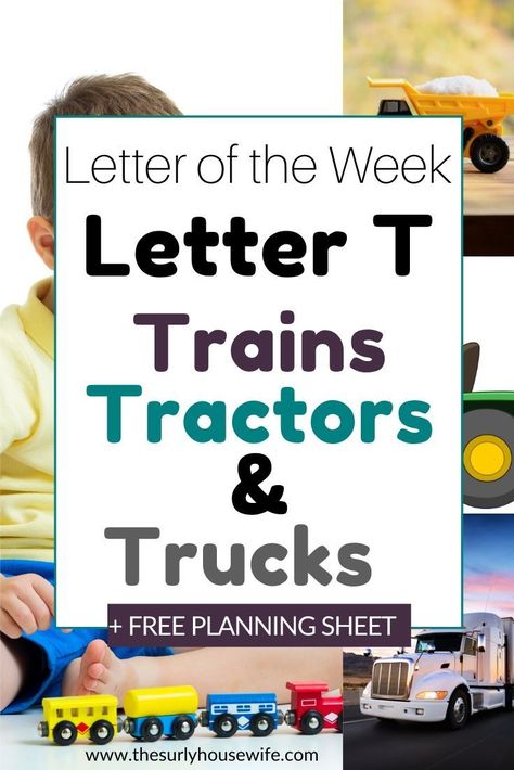 Teaching your child the alphabet? Does your child love all things transportation? Click here for letter T activities that are transportation inspired! | Transportation activities for preschoolers | Transportation books for kids | Letter T activities and crafts for home preschool Transportation Activities For Preschoolers, T Activities, Letter T Crafts, Letter T Activities, Books And Crafts, Home Preschool, Transportation Activities, Pirate Books, T Craft