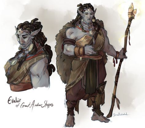 Druid Firbolg, Sheridan Animation, Dnd Druid, Pathfinder Character, Fantasy Races, Dnd Art, My Drawings, Fantasy Inspiration, Dragon Age