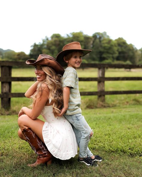 The Ducati never looked better 😮‍💨😮‍💨🔥 #boymom ❤️ @jasmincrouche Mom And Son Cowboy Photoshoot, Western Mommy And Me Photos, Family Pictures Western, Mom And Son Photo Ideas, Country Family Photos, Mom Daughter Photography, Son Pictures, Daughter Photography, Western Photoshoot