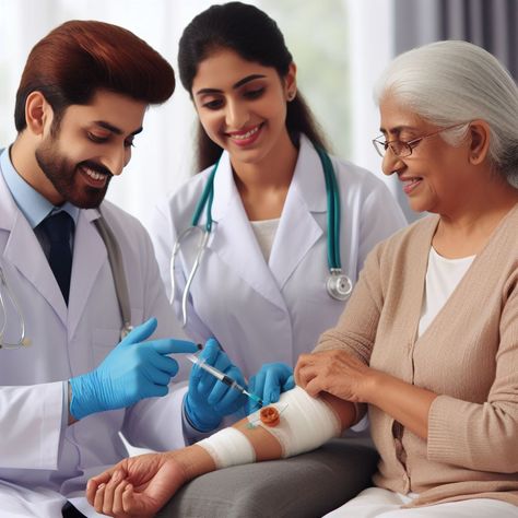 . Quality care begins with qualified professionals. Our caregivers undergo rigorous training to ensure they're equipped to handle various needs, from wound dressing to injections and beyond. . . #QualityCare #CaregiverTraining #PatientCare #ElderSupport #HomeHealthcare #ElderCare #DementiaCare #SeniorSupport #HomeNursing #Caregiving #chennai #homecare #caregiver #jobs #eldercare #nurse #attendant Wound Dressing, Home Health Care, Elderly Care, Fitness Blog, Caregiver, Home Care, Infants, Chennai, Train